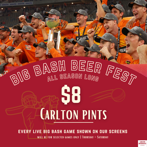 Big Bash Beer Fest | From December 14th