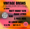 Vintage Brews: live DJs & vintage markets | 23rd of November 2024